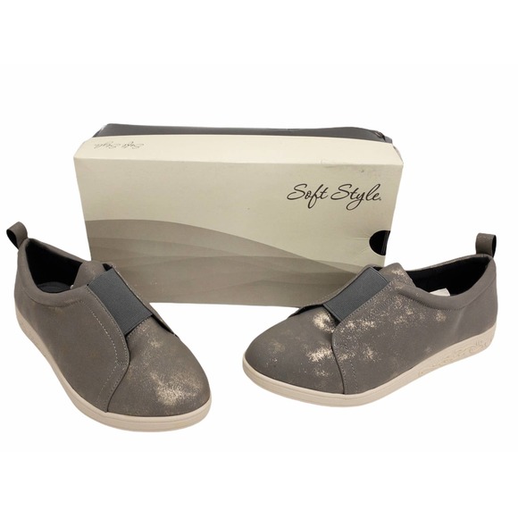 Hush Puppies Shoes - Hush Puppies Dark Gray Parisa Walking Shoes 8